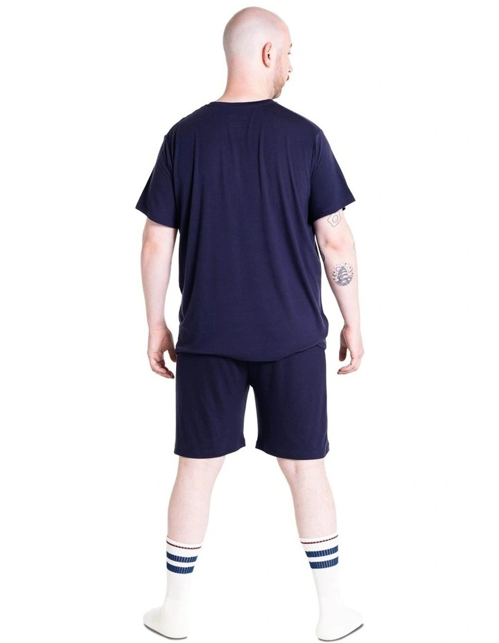 Classic T-shirt in Stormy Blue