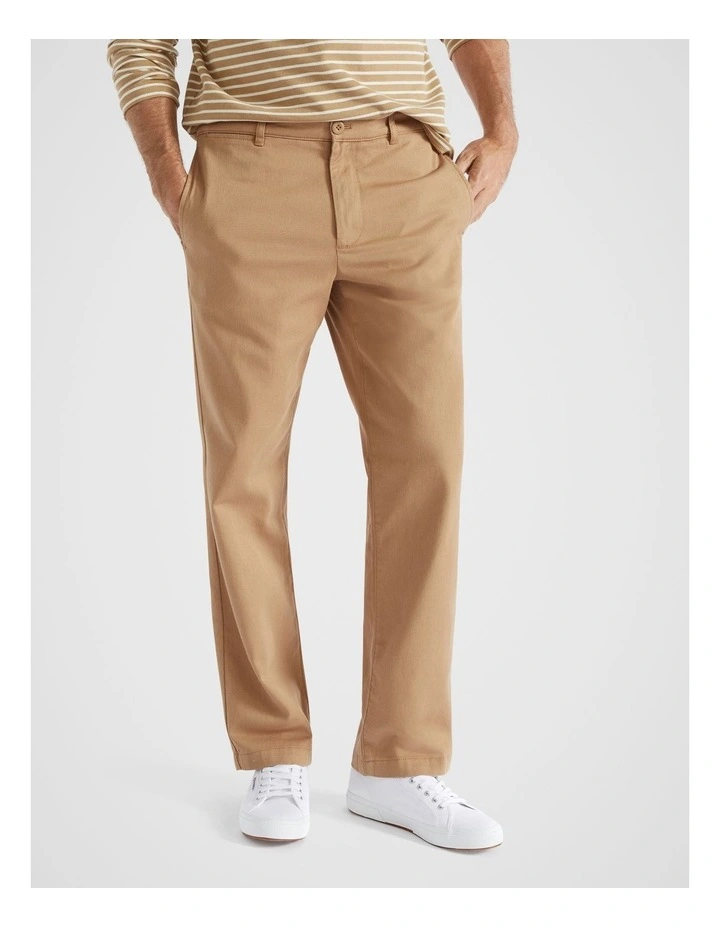 Relaxed Fit Pant in Caramel