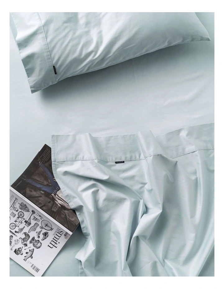 Augusta 500TC Fitted Sheets In Pale Blue