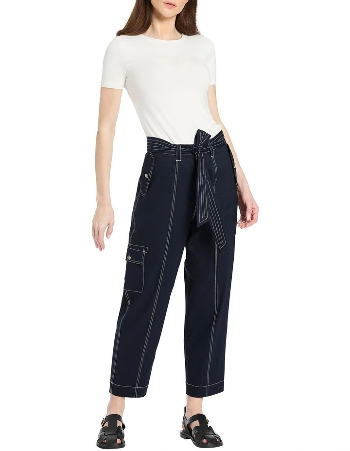 Cabello Cargo Pant in Midnight