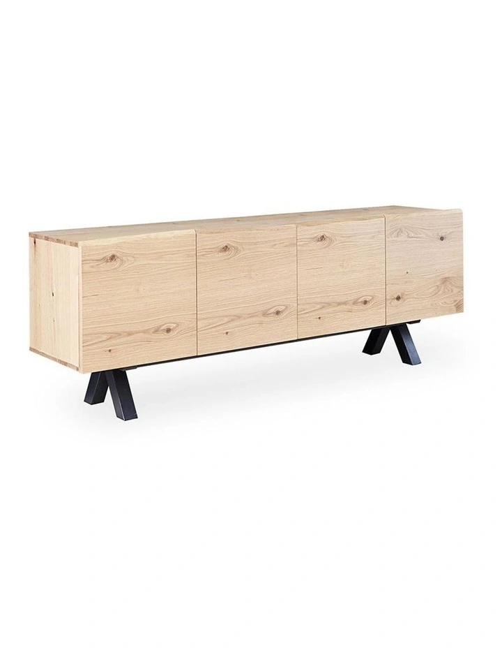 Oliveto Sideboard 200cm Brown & Black