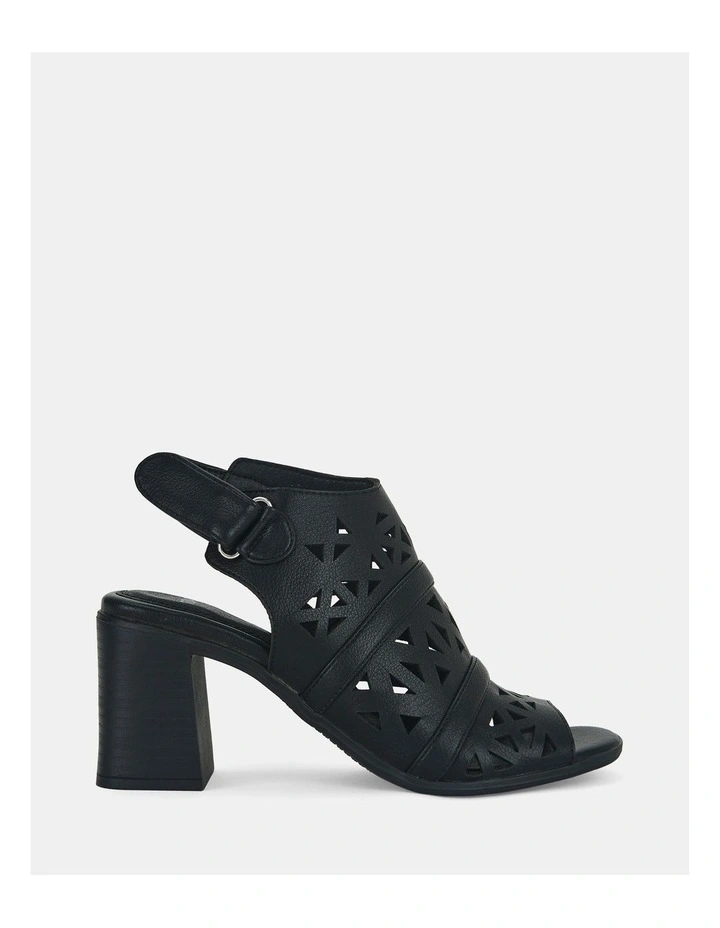 Fraser Mule Heel in Black