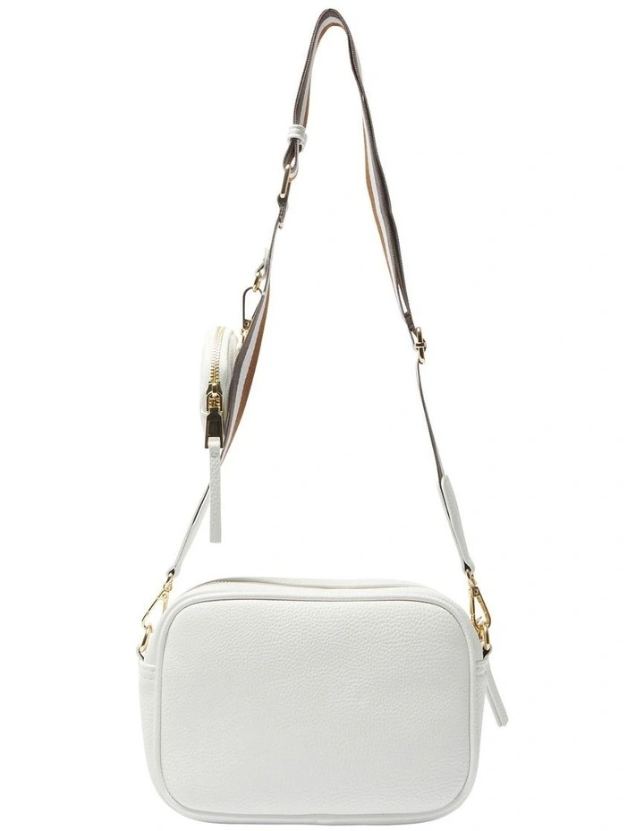 H- Jovie Bag in White Pebble