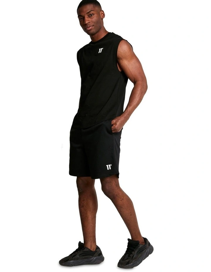 Core Sweat Shorts in Black