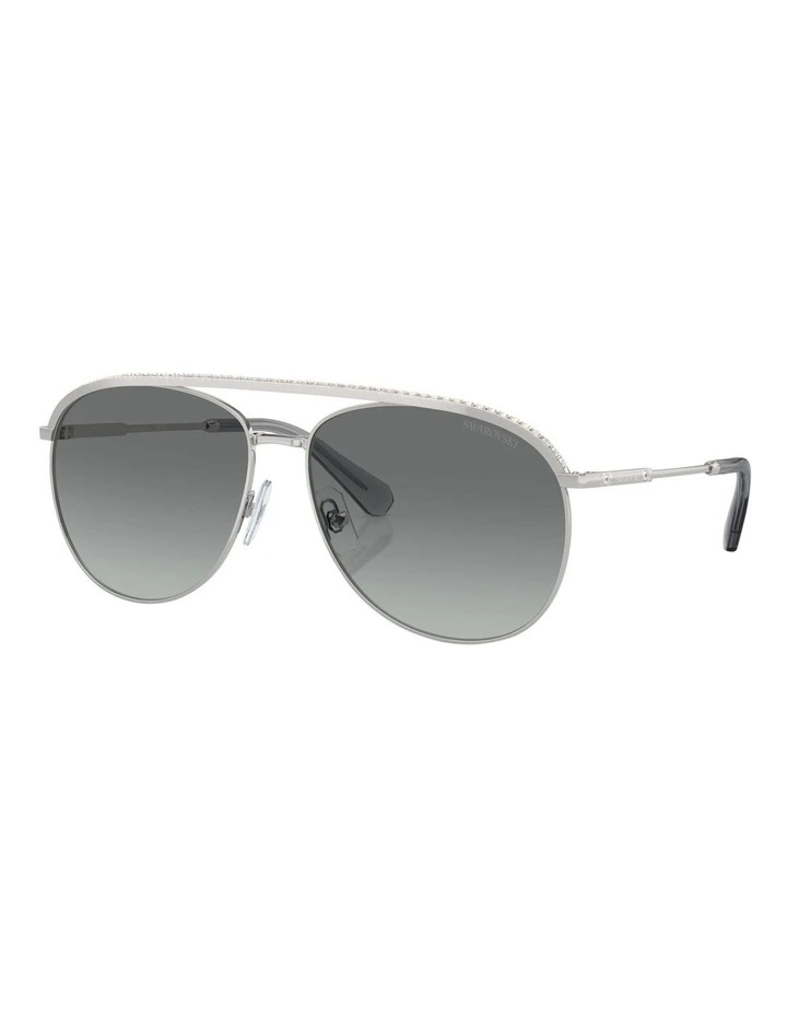 SK7005 Sunglasses in Silver