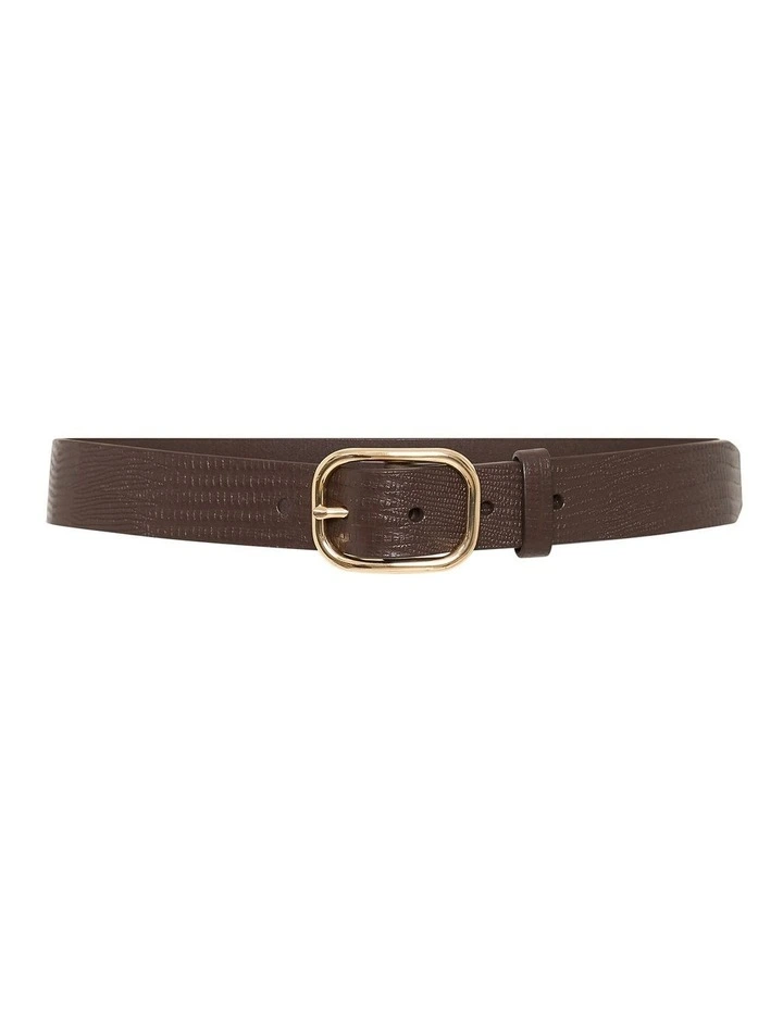 Desert Croc Belt in Brown
