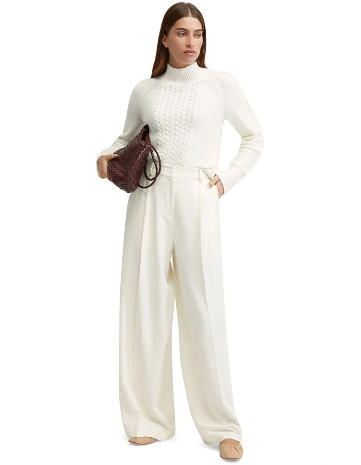 Liberty Cable Knit in Ivory