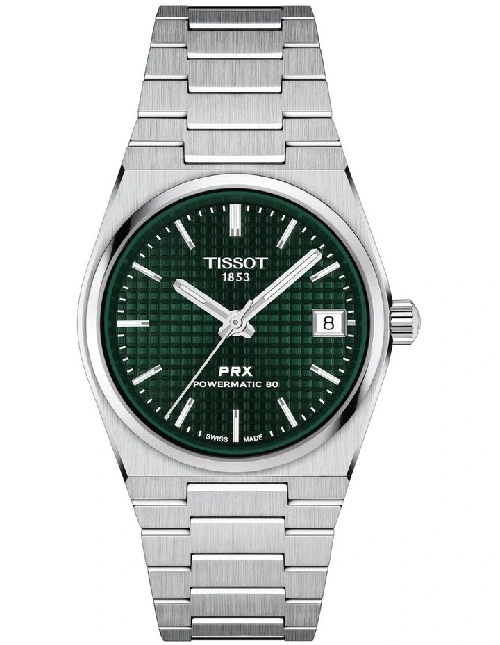 PRX 35mm Powermatic 80 T1372071109100 Watch in Green