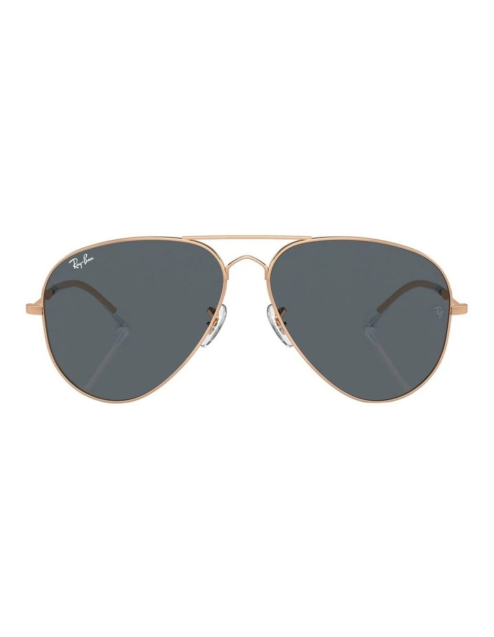 Old Aviator Sunglasses in Gold
