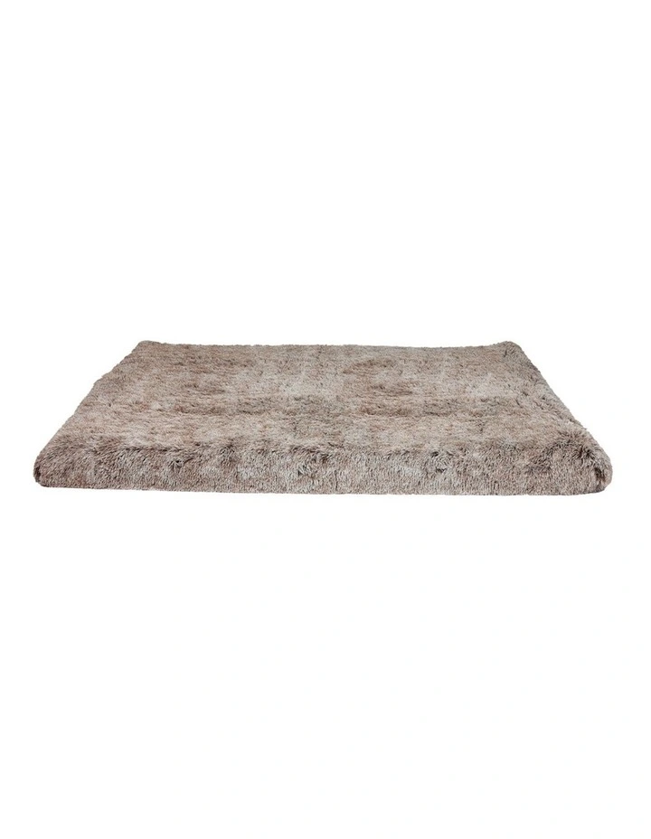 Washable Memory Foam Pet Calming Bed XXL in Brown