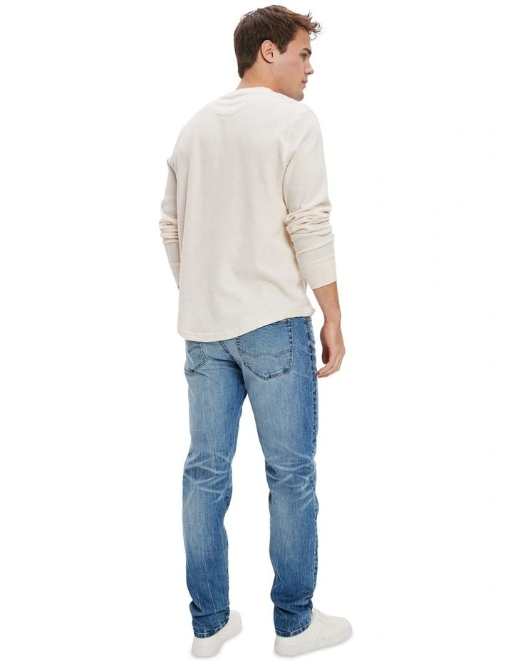 AirFlex Temp Tech Athletic Fit Jean in Blue