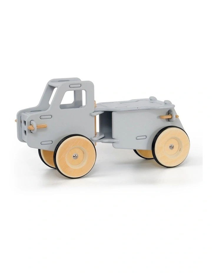Classic Dump Truck Wooden Ride On Playset 18m+