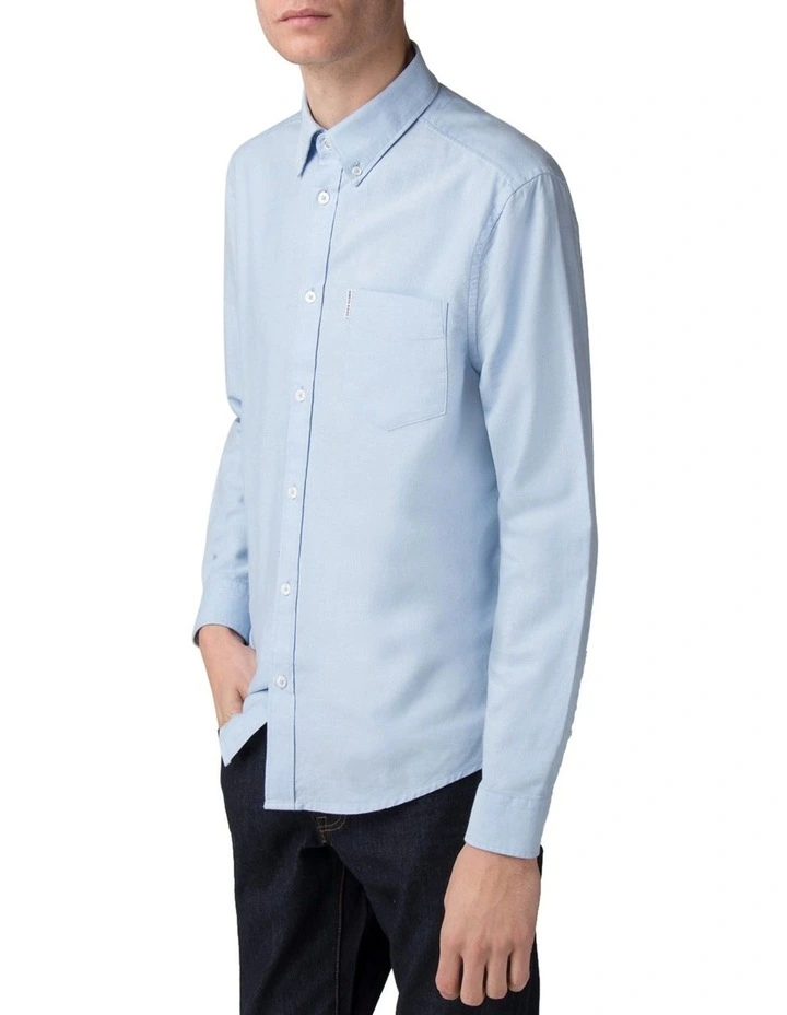 Classic Long Sleeve Shirt in Blue