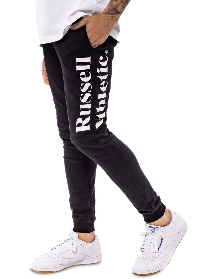 Serif Athletic Trackpant in Black