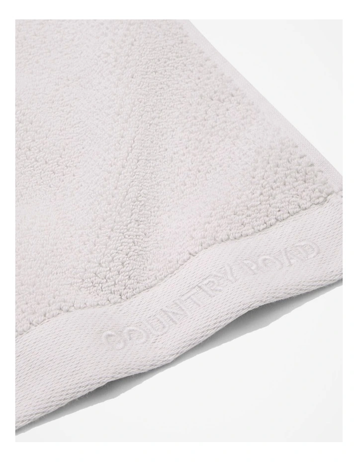Calo Australian Cotton Bath Sheet in Pale Grey