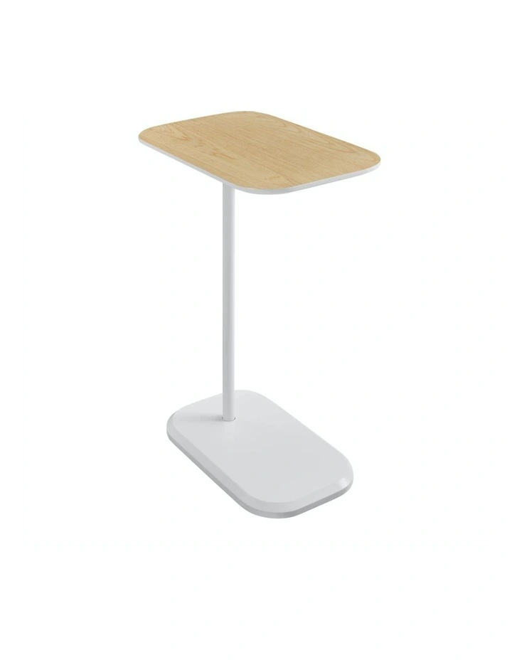 Side Table in Oak/White