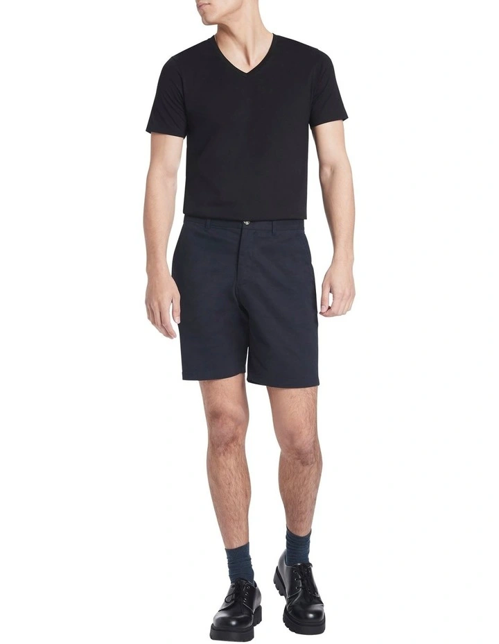 Arnie Pima Cotton Tee in Black