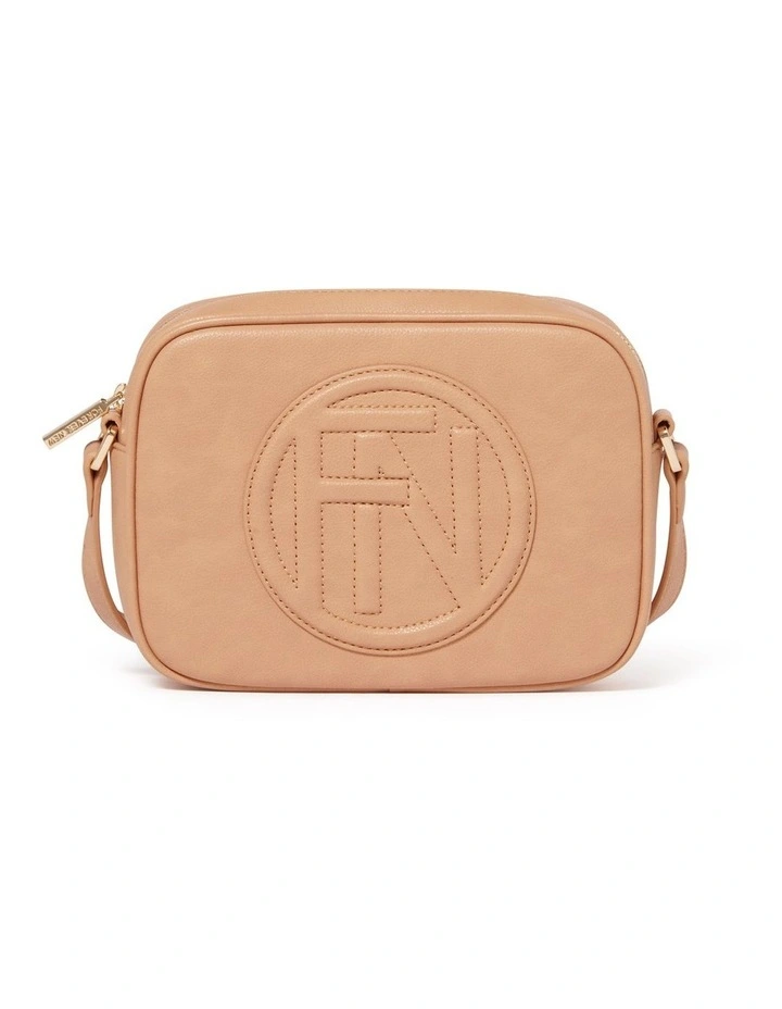 Signature Lexie Logo Camera Bag in Camel