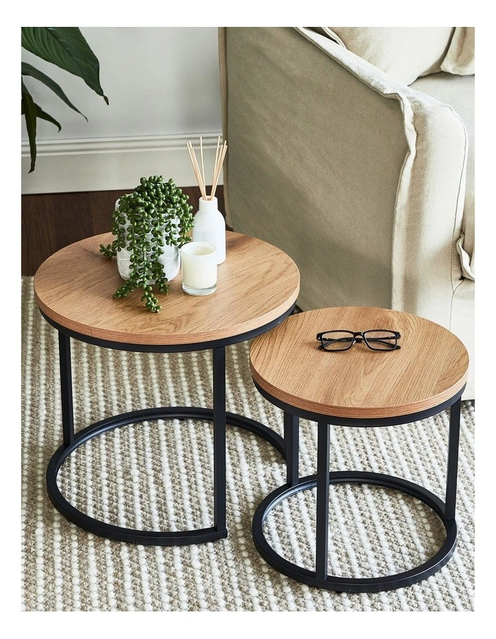 Sonoma Side Tables Set of 2 in Natural
