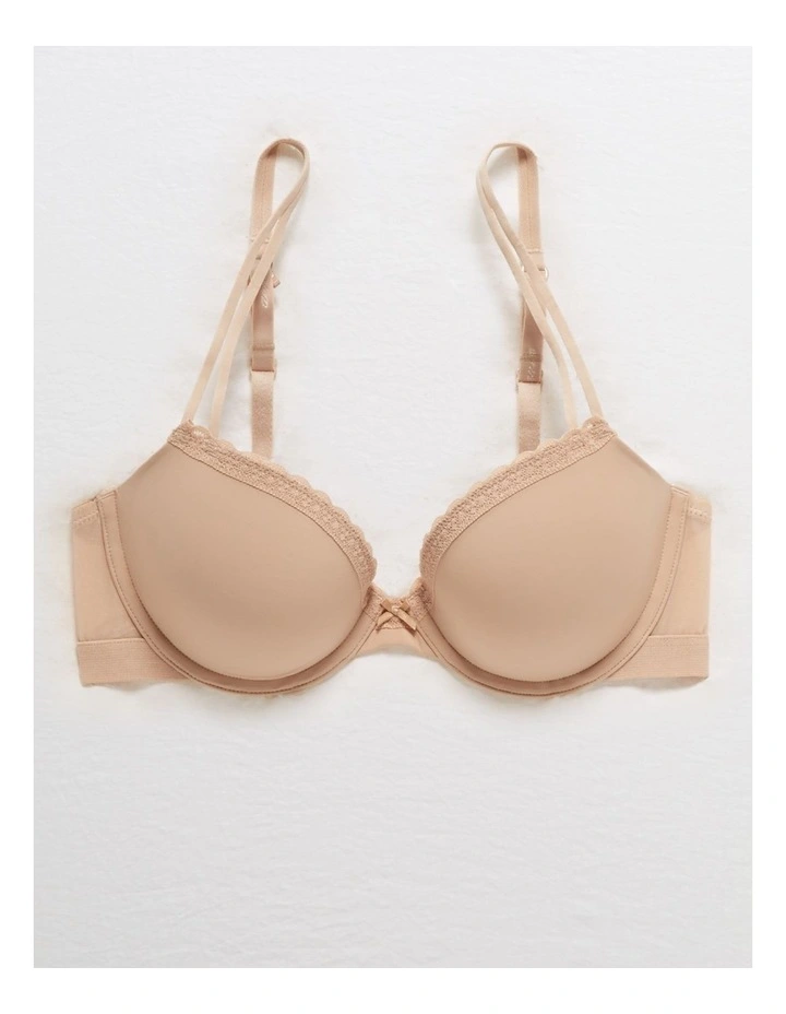 Real Happy Demi Lightly Lined Bra in Natural