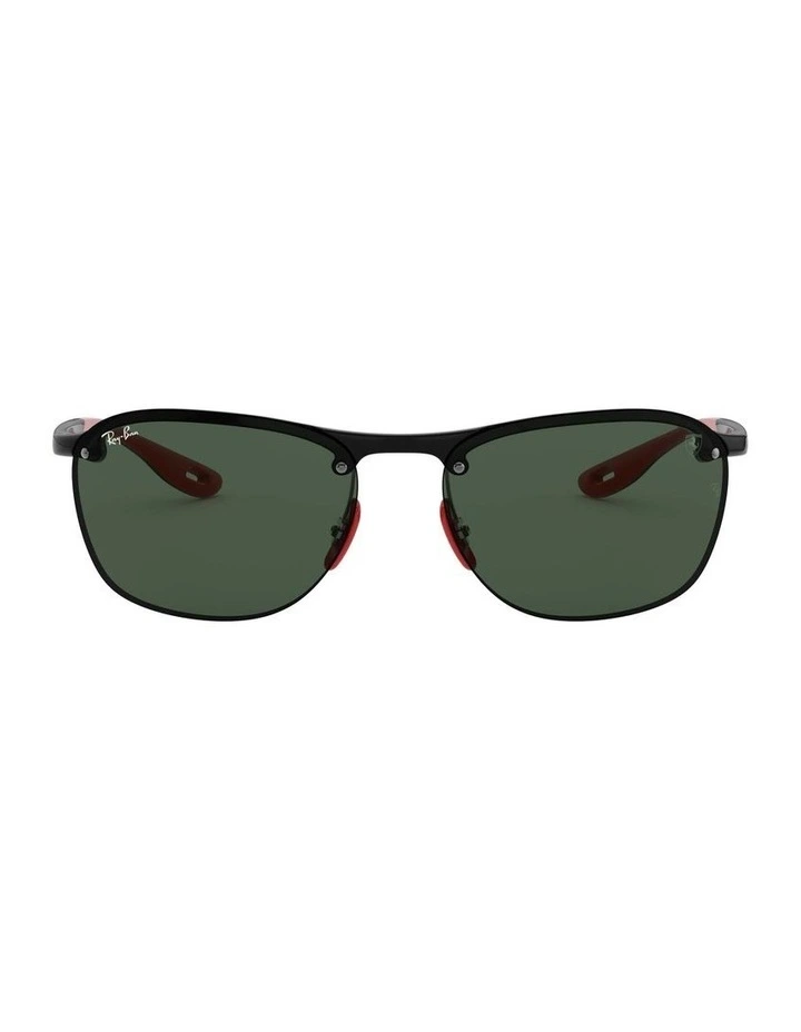 RB4302M Scuderia Ferrari Black Sunglasses