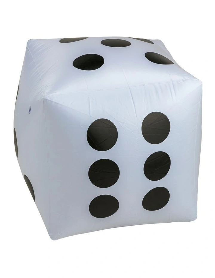 Inflatable Giant Die With Plastic Pump 52cm Diameter