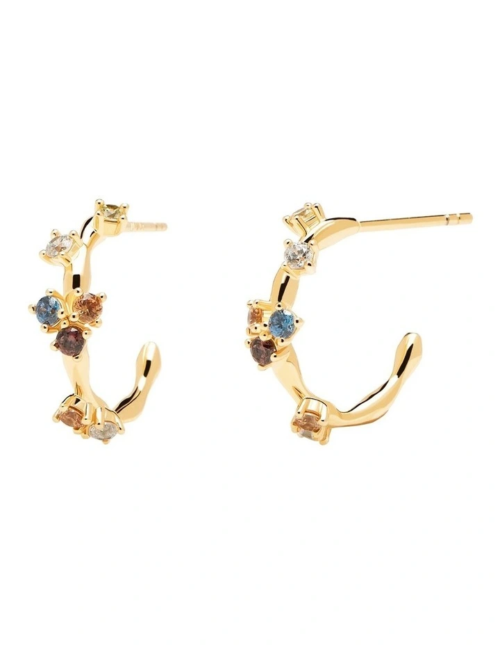 Five 18ct Gold Plated Earrings