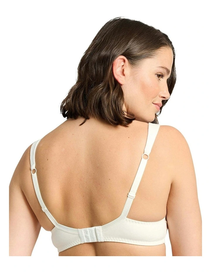 New Calin Organic Cotton Wireless Nursing Bra in Ivory