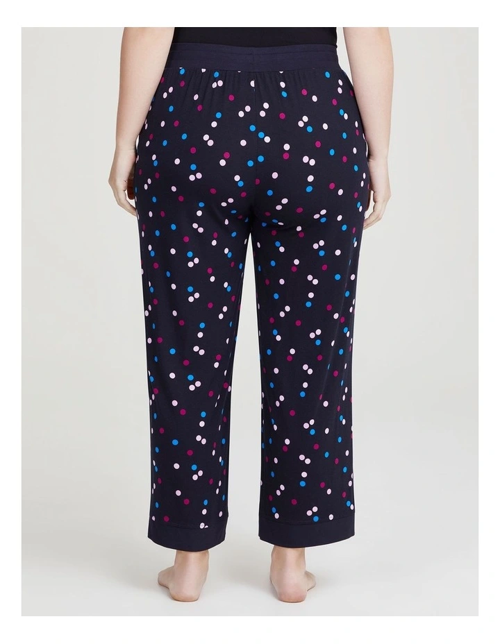 Bamboo Confetti Pyjama Pant in Print/Navy