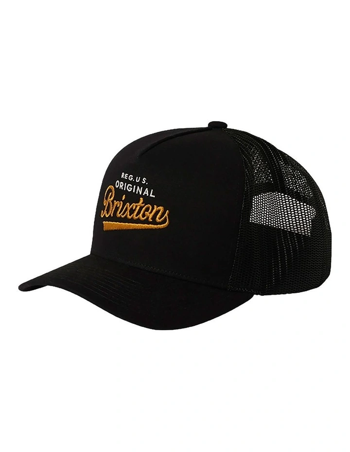 Postal Netplus Trucker Hat in Sepia