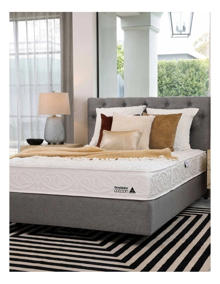 Cocoon Silver Tranquility Firm 2 Mattress in White