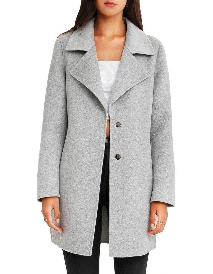 Ex-Boyfriend Wool Blend Oversized Jacket