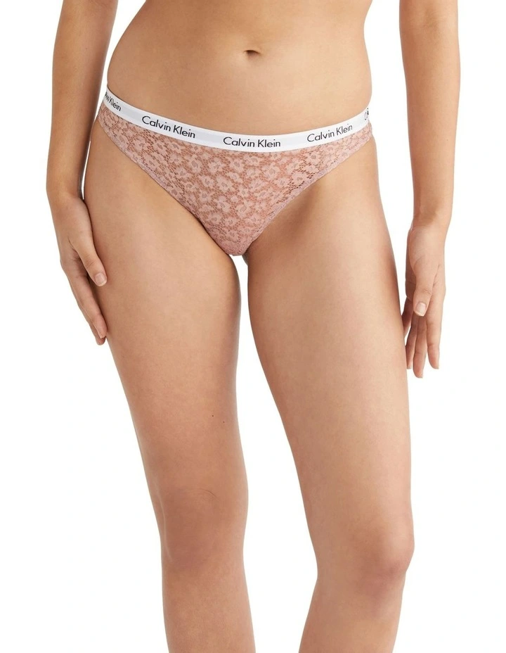 Carousel With Lace Brazilian in Pink