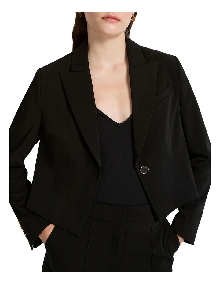 Baby Don't Lie Jacket in Black