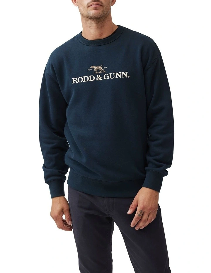 Gunn Logo Sweat in Lake