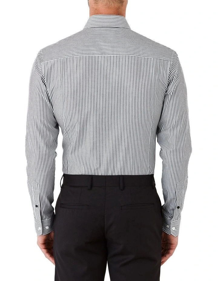 Motion Slim Fit Shirt in Black/White