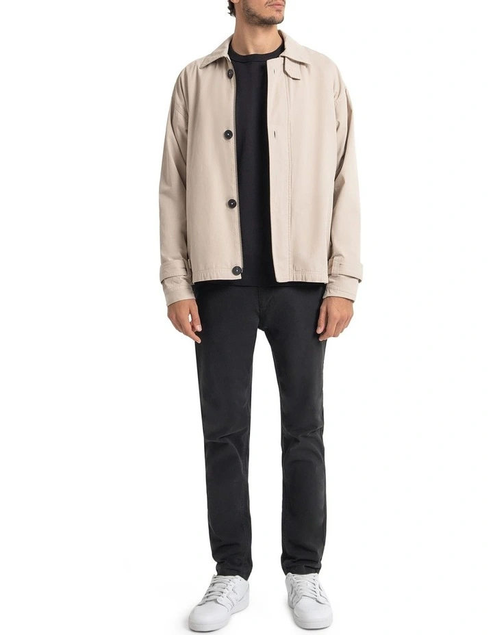Harlow Zip Jacket in Stone