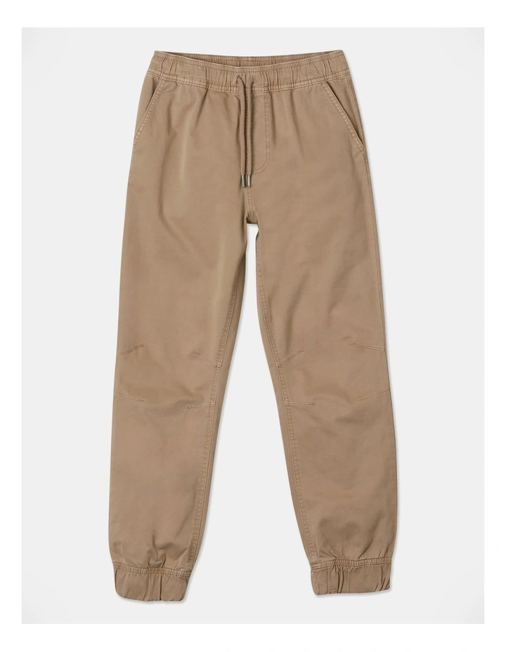 Pull on Chino in Tan