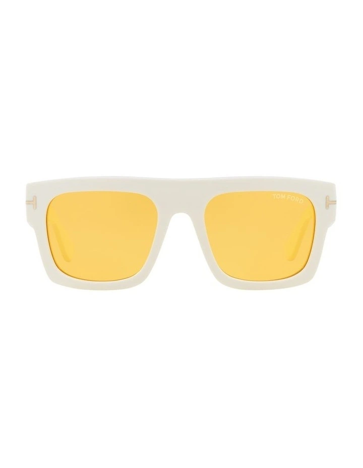 FT0711 White Sunglasses