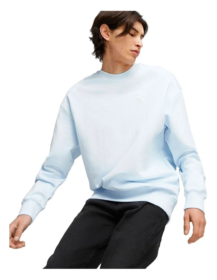 Better Classics Crew Sweatshirt in Icy Blue