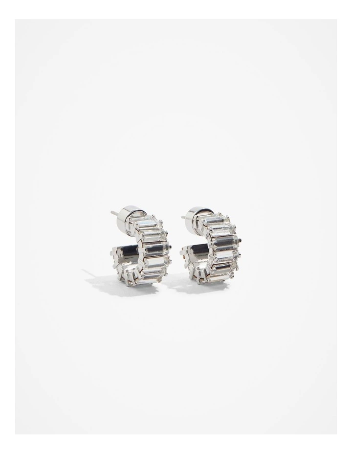 Kit Mini Hoop Earring in Silver