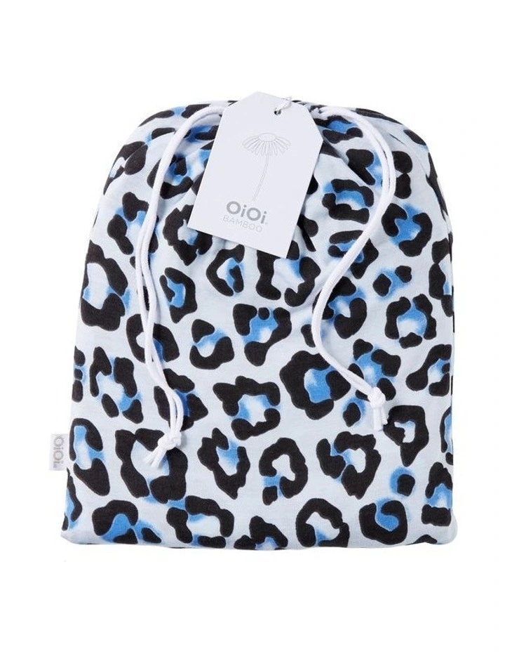 Mama Robe Blue Leopard