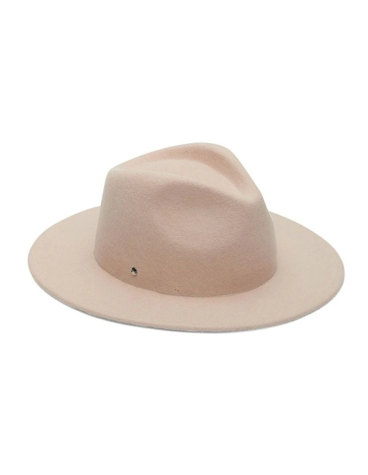 Kaia Fedora Hat in Oatmeal