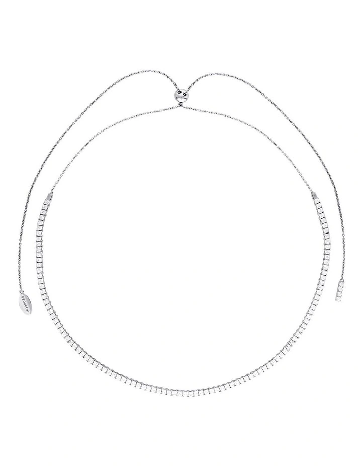 Iconic Bridal Vera Necklace Silver