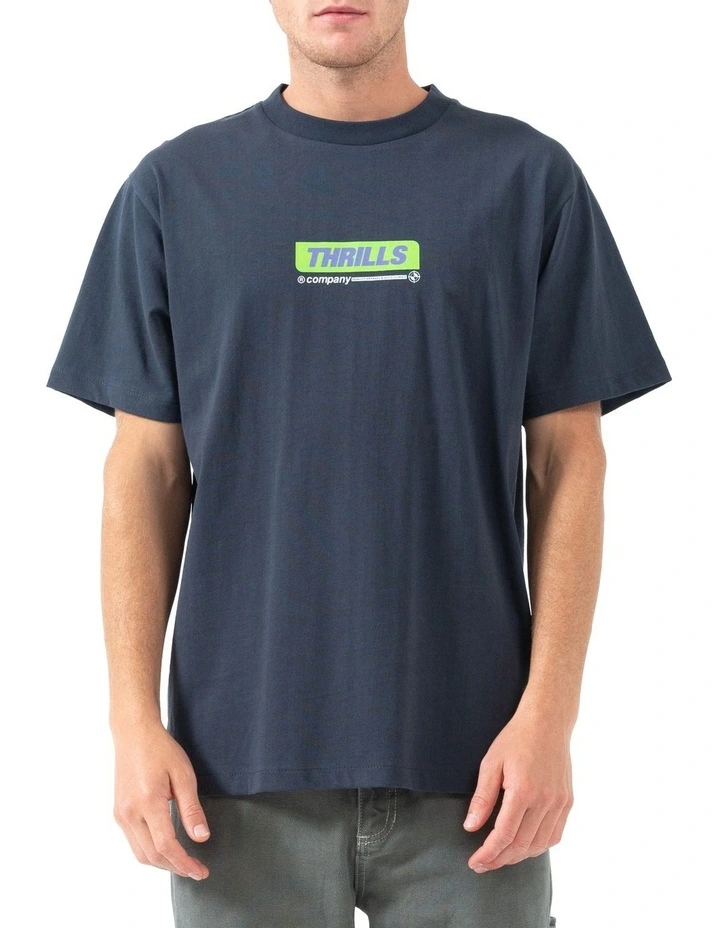 Step Up Merch Fit Tee in Total Eclipse
