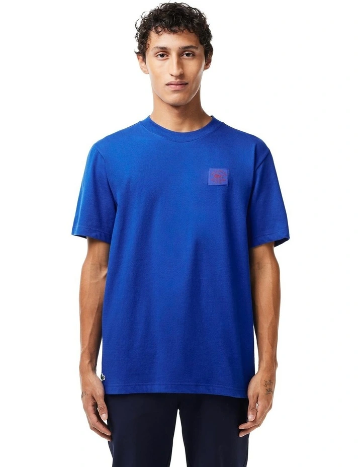 Lacoste Golf Club T-shirt in Cobalt