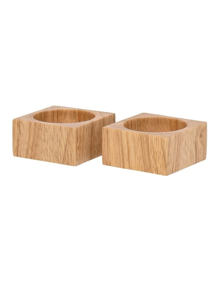 Grind Pinch Pot Set of 2 in Natural