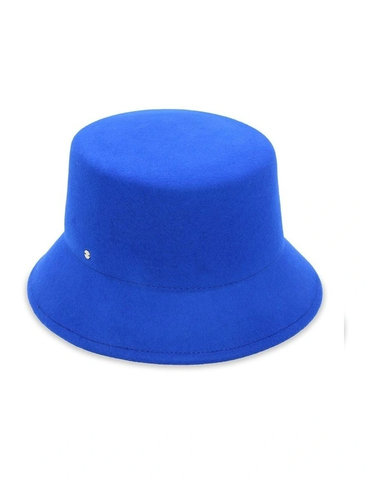Seine Wool Bucket Hat in Royal Blue