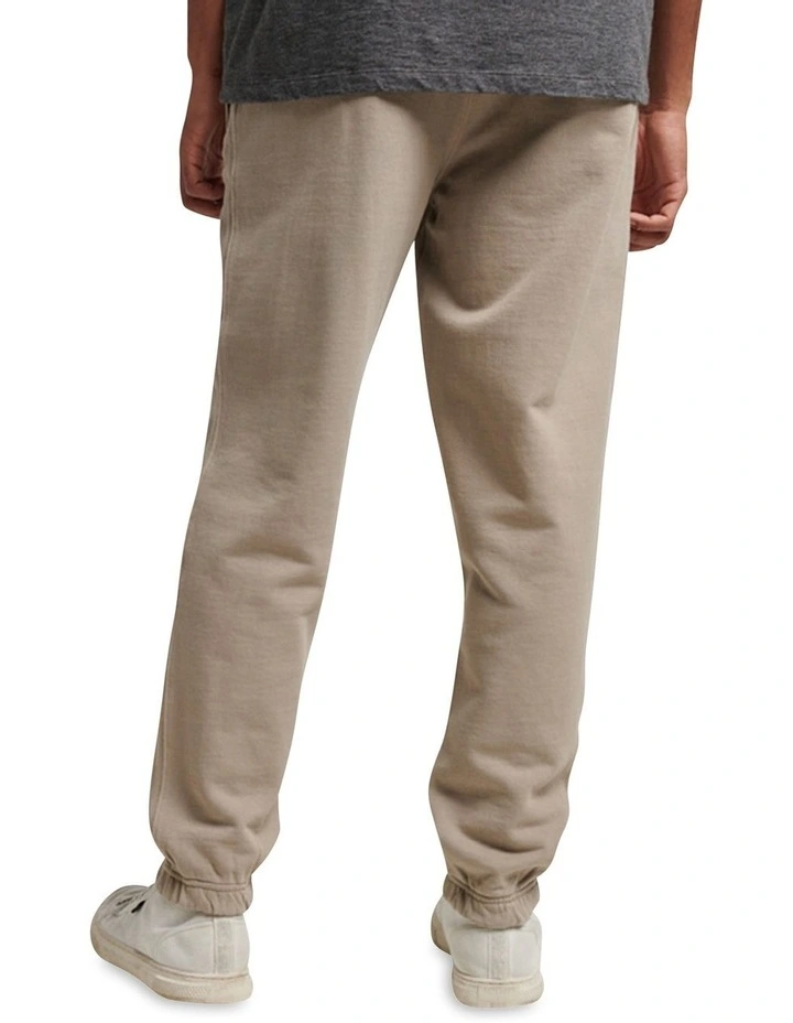 Code Essential Overdyed Jogger in Stone Dark Grey