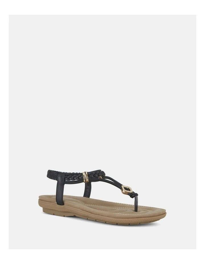 Elbutterfly Sandals in Black